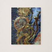 Vier Sunflowes gegangen, um durch Van Gogh zu säen Puzzle (Vertikal)