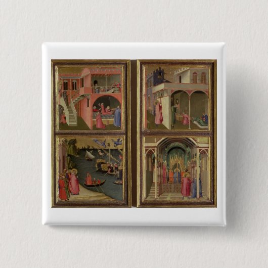 Vier Szenen vom Leben von Sankt Nikolaus: St.-NIC Button (Vorderseite)