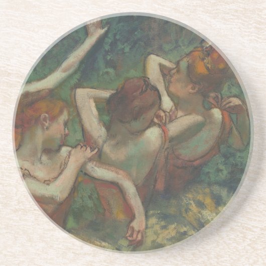 Vier Tänzer, beeindruckendes Gemälde, Edgar Degas Getränkeuntersetzer (Vorne)
