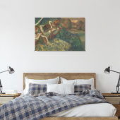 Vier Tänzer, beeindruckendes Gemälde, Edgar Degas Leinwanddruck (Insitu (Schlafzimmer))