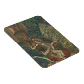 Vier Tänzer, beeindruckendes Gemälde, Edgar Degas Magnet (Rechte Seite)