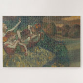 Vier Tänzer, beeindruckendes Gemälde, Edgar Degas Puzzle (Horizontal)