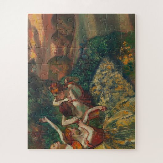 Vier Tänzer, Degas Art Puzzle (Vertikal)