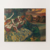 Vier Tänzer, Degas Art Puzzle (Horizontal)