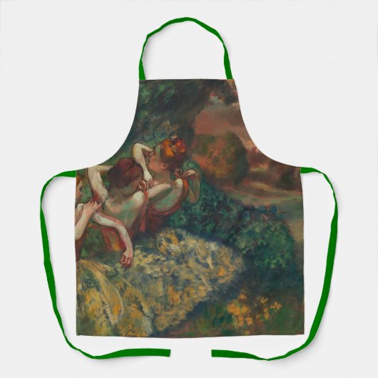 Vier Tänzer, Degas Art Schürze (Vorderseite)