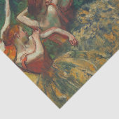 Vier Tänzer, Degas Art Seidenpapier (Ausschnitt)