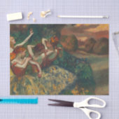 Vier Tänzer, Degas Art Seidenpapier (Handwerk)