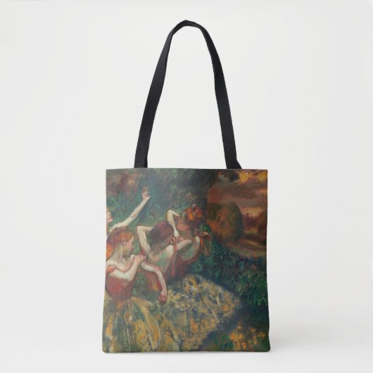 Vier Tänzer, Degas Art Tasche (Vorderseite)