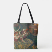 Vier Tänzer, Degas Art Tasche (Rückseite)
