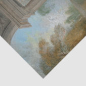 Vier Tänzer in einem Pavillon von Jean-Baptiste Le Seidenpapier (Ausschnitt)