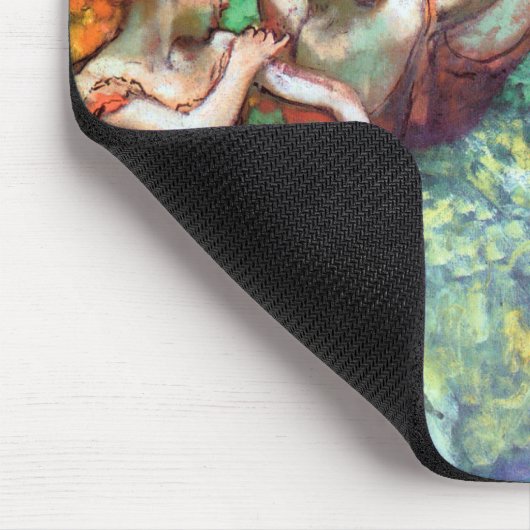 Vier Tänzer von Degas Mousepad (Ecke)