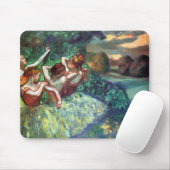 Vier Tänzer von Degas Mousepad (Mit Mouse)