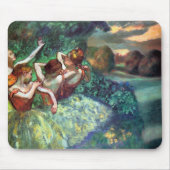 Vier Tänzer von Degas Mousepad (Vorne)