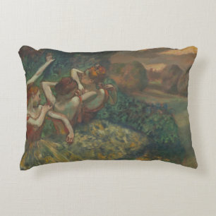 Vier Tänzer von Edgar Degas, Ballet Fine Art Dekokissen