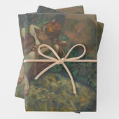 Vier Tänzer von Edgar Degas, Ballet Fine Art Geschenkpapier Set (Beispiel)