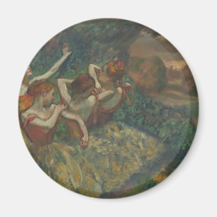 Vier Tänzer von Edgar Degas, Ballet Fine Art Magnet