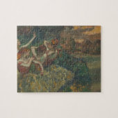 Vier Tänzer von Edgar Degas, Ballet Fine Art Puzzle (Horizontal)