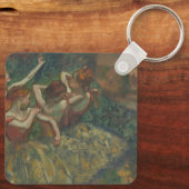 Vier Tänzer von Edgar Degas, Ballet Fine Art Schlüsselanhänger (Rückseite)