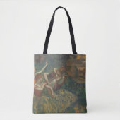 Vier Tänzer von Edgar Degas, Ballet Fine Art Tasche (Vorderseite)
