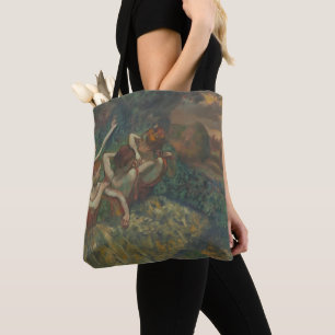 Vier Tänzer von Edgar Degas, Ballet Fine Art Tasche