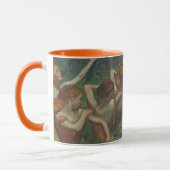 Vier Tänzer von Edgar Degas, Ballet Fine Art Tasse (Links)