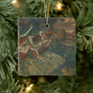 Vier Tänzerinnen von Edgar Degas, Ballet Fine Art Keramikornament