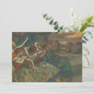 Vier Tänzerinnen von Edgar Degas, Ballett-Fine-Art