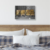 Vier Theatersitze Leinwanddruck (Insitu (Schlafzimmer))