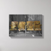 Vier Theatersitze Leinwanddruck (Vorderseite)