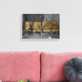 Vier Theatersitze Leinwanddruck (Insitu (Wohnzimmer))