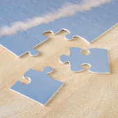 Vier Thunderbirds F-16 fliegen in nahe Bildung Puzzle (Seite)