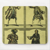 Vier tragische Rollen Mousepad (Vorne)