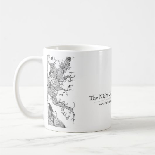 "Vier u. zwanzig Amsel-" Tasse (Links)