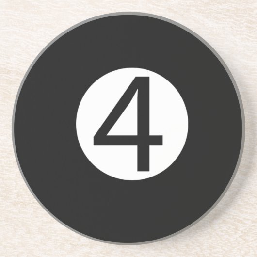 Vier Untersetzer (Vorne)