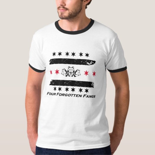 Vier vergessene Reißzahn-Armee T-Shirt (Vorderseite)