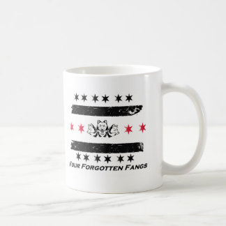 Vier vergessene Reißzahn-Armee-Tasse Kaffeetasse
