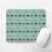 Vier verschiedene Donuts Muster Mousepad (Mit Mouse)