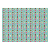 Vier verschiedene Donuts Muster Tischdecke (Vorderseite (Horizontal))