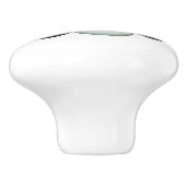 Vier Vintage Rasenschüsseln, Keramikknauf (Seitenansicht)