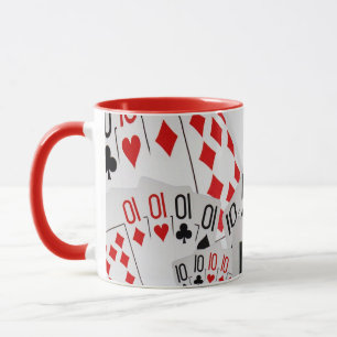 "Vier von einer Art: Vierer-Zehn-Zehn-Zähne-Geschi Tasse