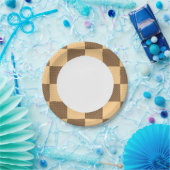 Vier Wafer Pappteller (Party)