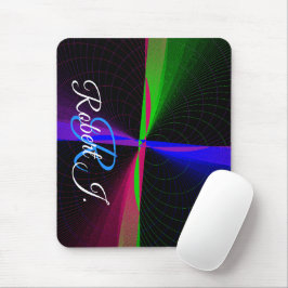 Vier-Wege-Geometrisches-Wellen-Mauspad Mousepad