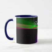 Vier-Wege-Welle Geometrische Kaffeetasse (Links)