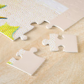 Vier Weihnachtsrobinen Puzzle (Seite)