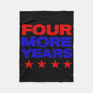 Vier weitere Jahre Trump T-Shirt  Fleecedecke