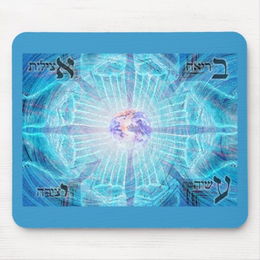Vier Welten Mousepad (Vorne)