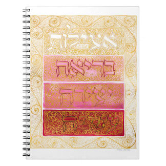 Vier-Welten-Notebook Notizblock