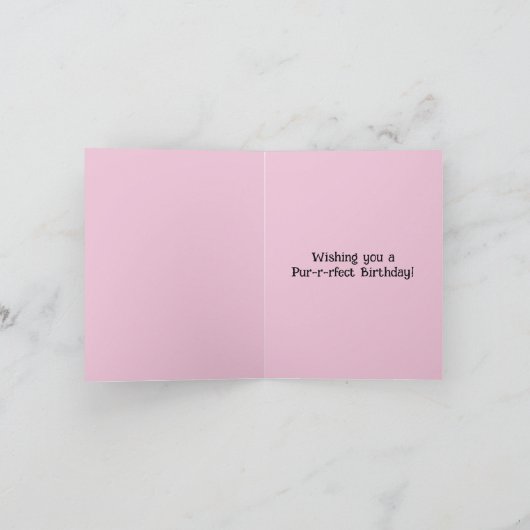 Vier Whimsikkatzen Karte (Innenseite)