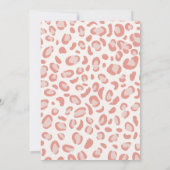 Vier Wilde Mädchen zum Geburtstag Einladung (Rückseite)