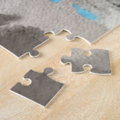 Vier wilde Mustangs galoppieren über die Prärie Puzzle (Seite)